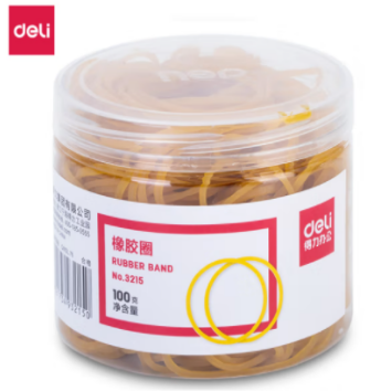 得力（deli）3215 橡皮筋/橡胶圈/乳胶圈/财务牛皮筋