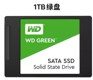 固态硬盘 西部数据 1T SSD固态硬盘 SATA3.0 Green系列